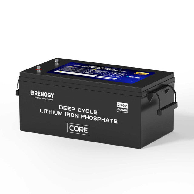 Core-24V 200Ah Deep Cycle Lithium Iron Phosphate Battery
