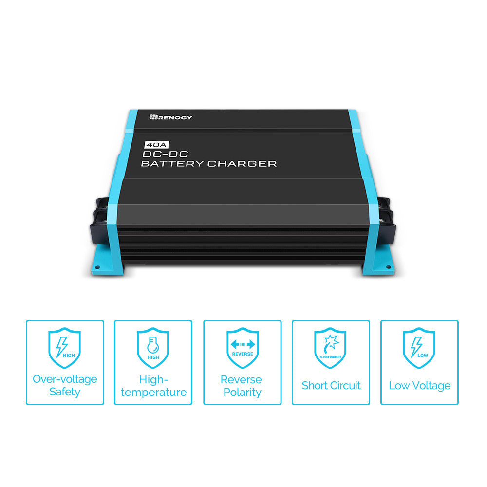 12V 40A DC to DC On-Board Battery Charger
