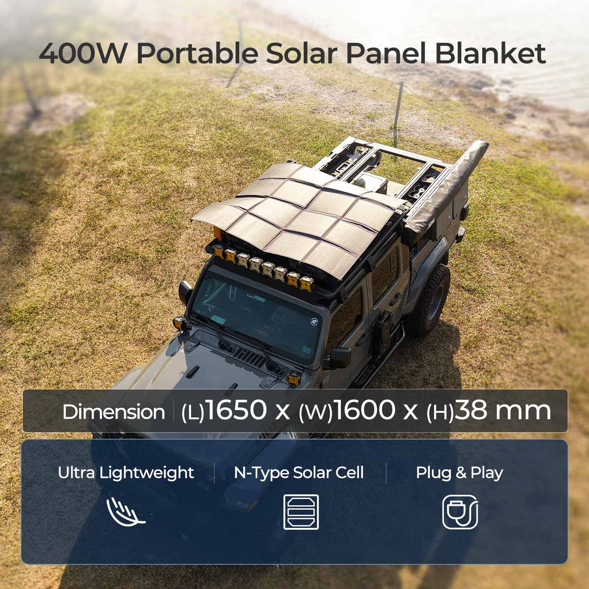 200W/400W Solar Panel Blanket