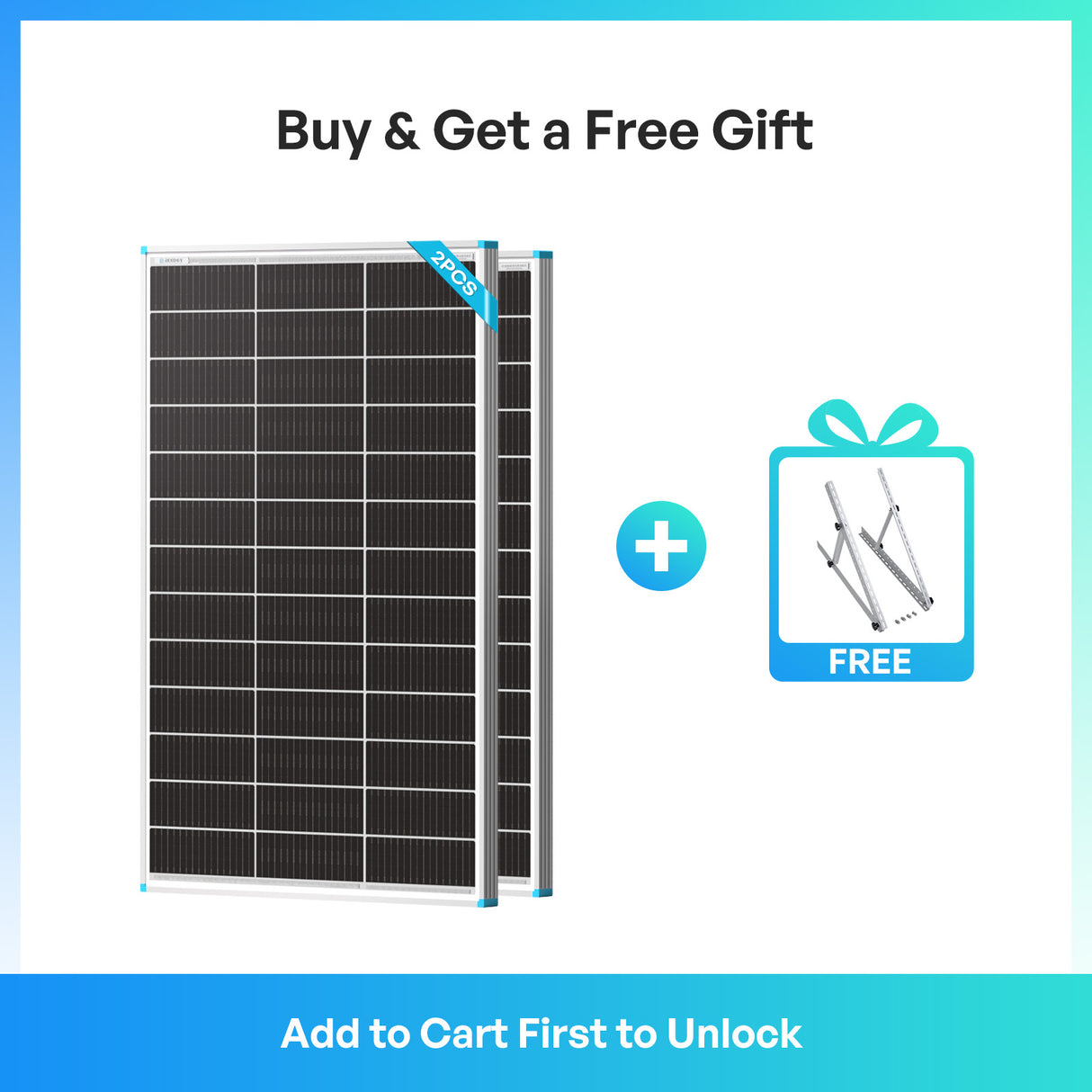 100W N-Type Bifacial Solar Panel