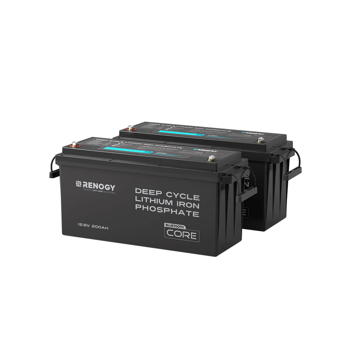 Core - 12V 200Ah Lithium Iron Phosphate Battery w/ Bluetooth