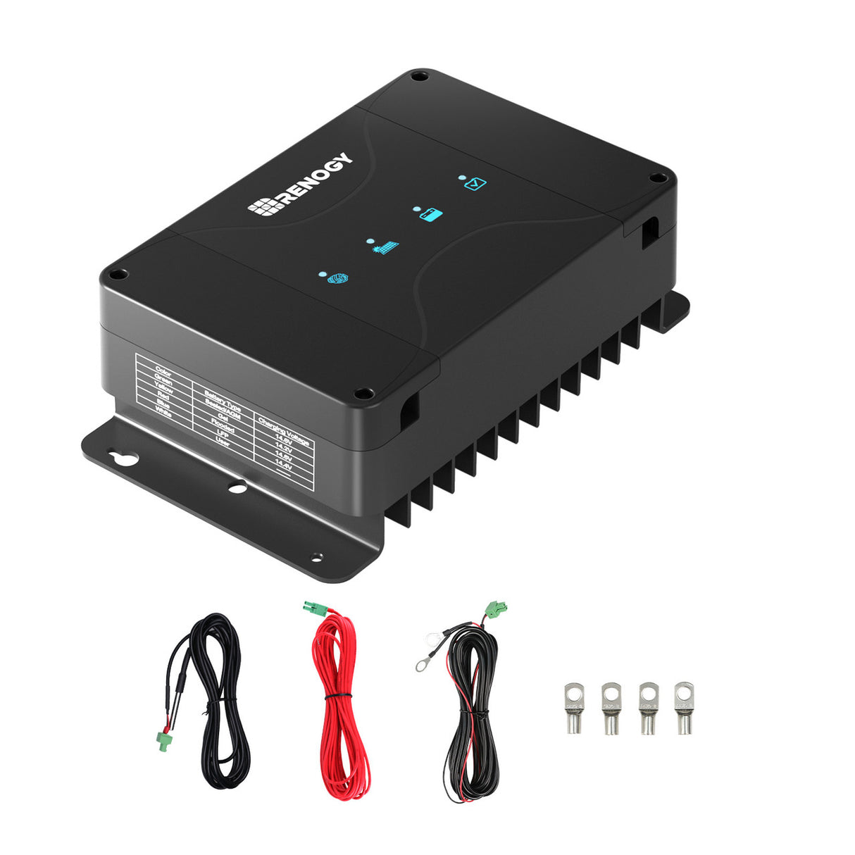 12V 30A Dual Input DC-DC On-Board Battery Charger with MPPT