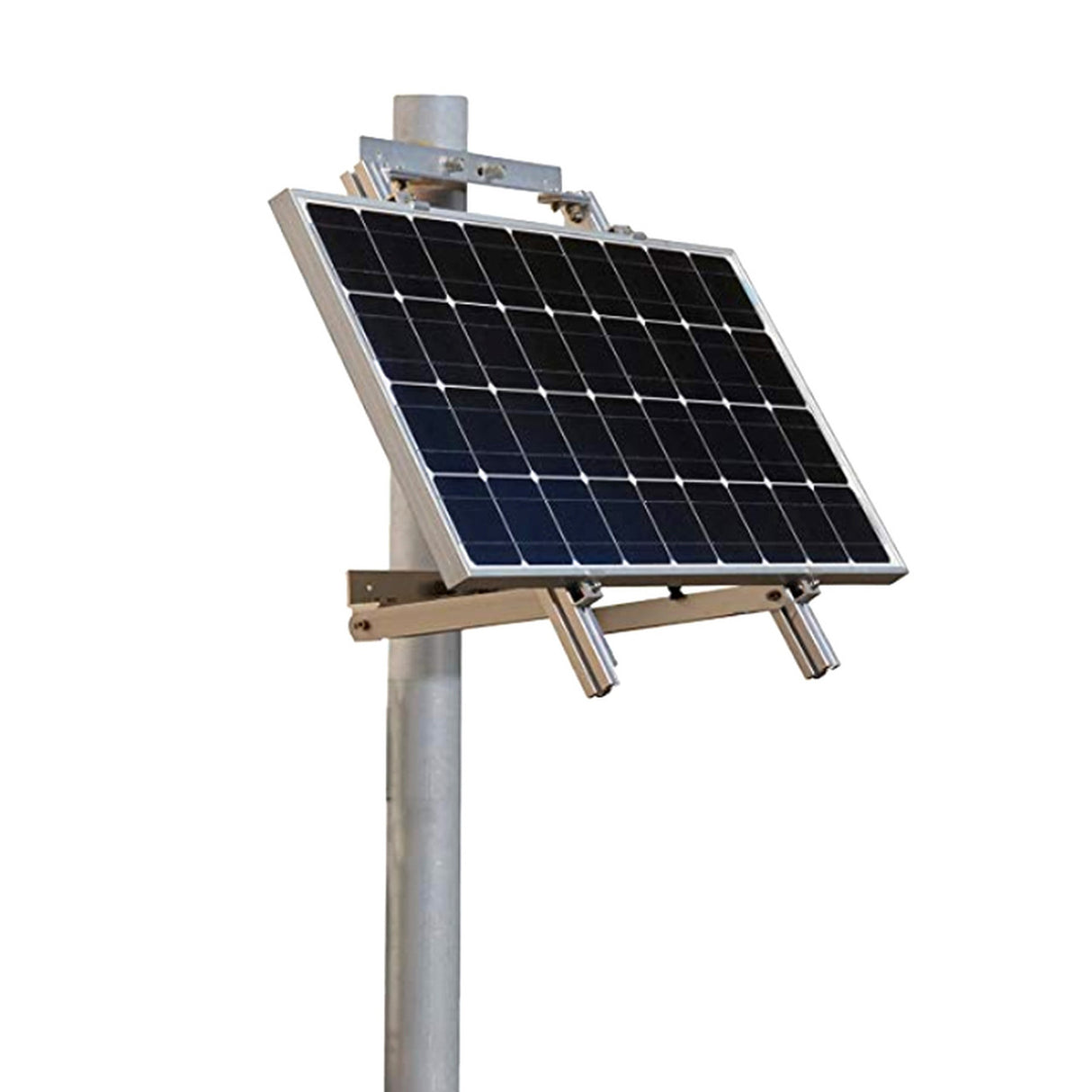 Single Side 27.4in Pole Mount Support For Solar Panel