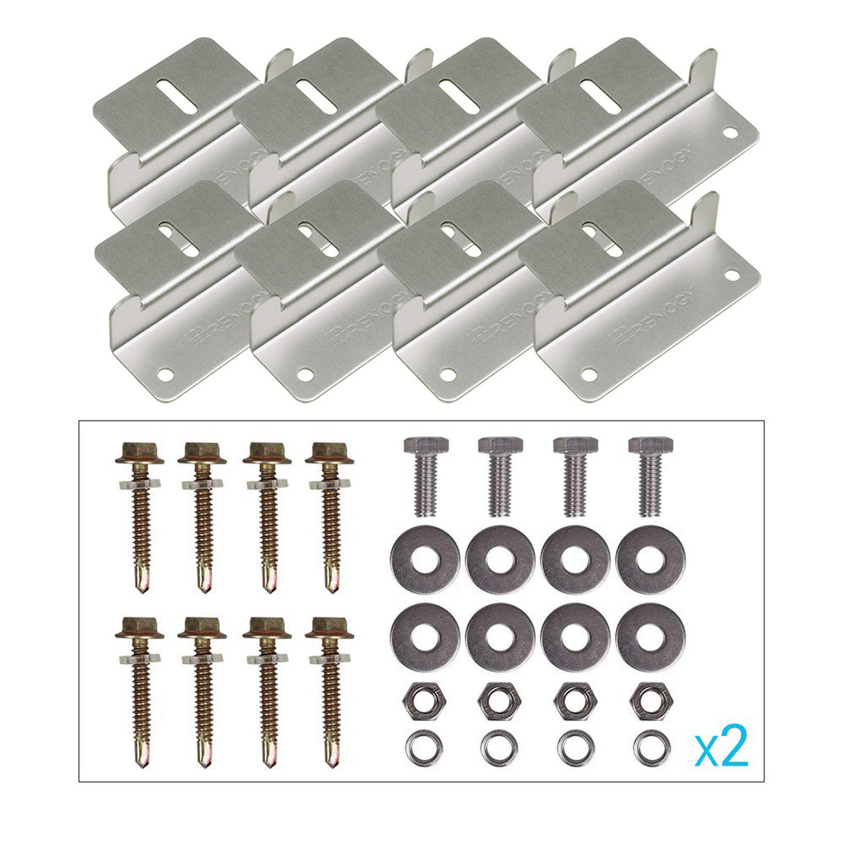 Solar Panel Mounting Z Bracket Set of 4