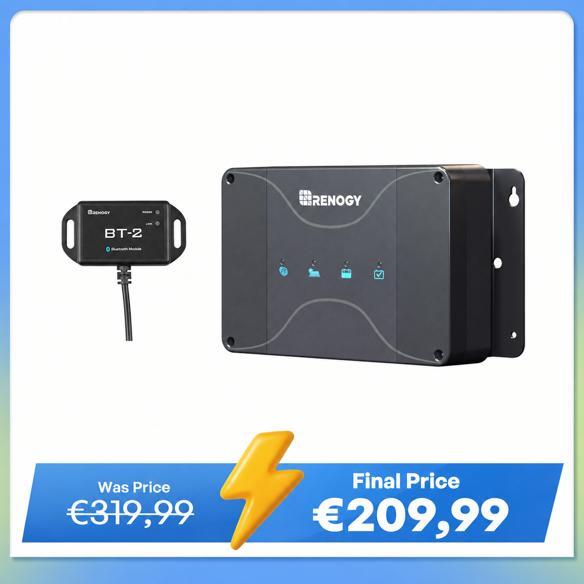 12V 50A DC-DC Battery Charger with MPPT