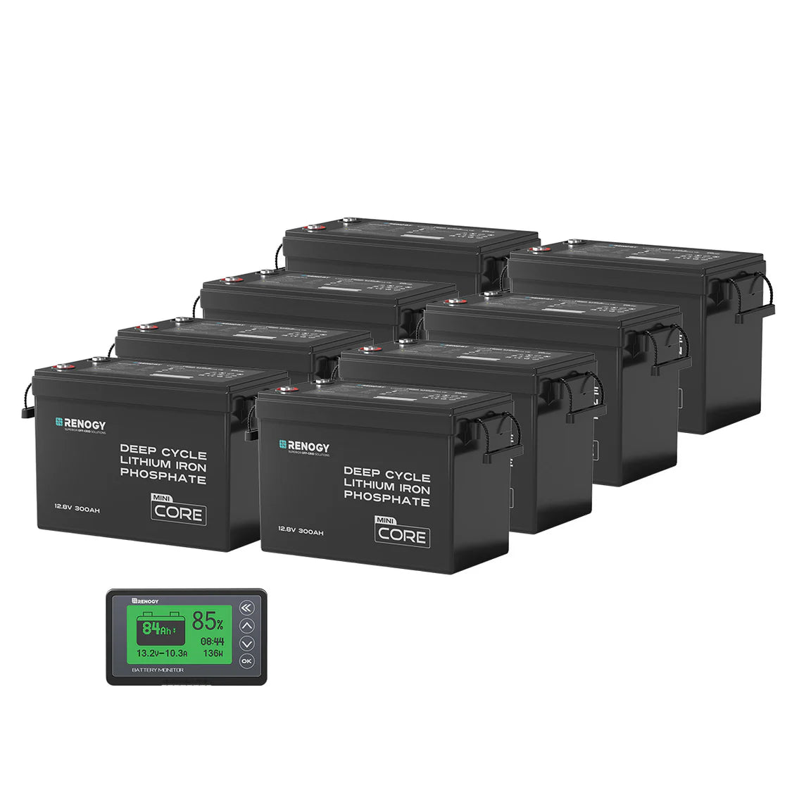 Core Mini - 12V 300Ah LiFePO4 Battery w/ Low-Temperature Protection
