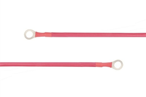 2ft ANL Fuse Cable with Double Ring Terminals for 3/8 in Lugs