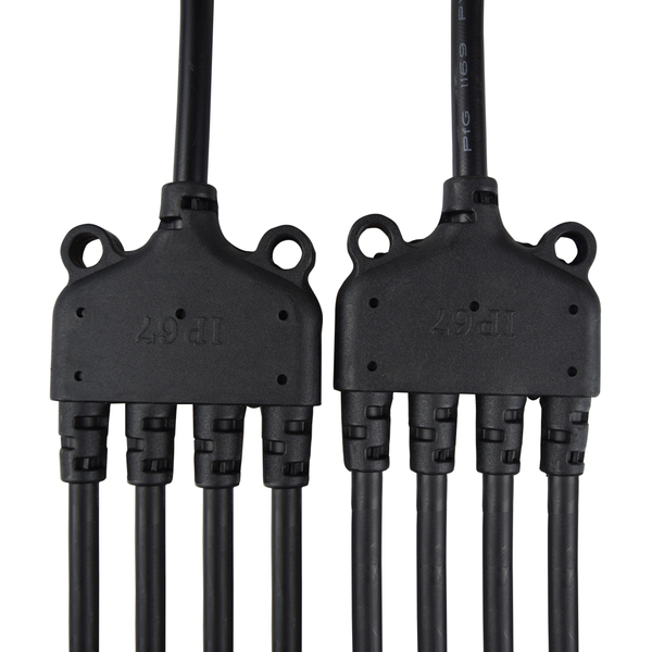 4 to 1 Solar Y Branch Connectors MFFFF  + FMMMM Pair