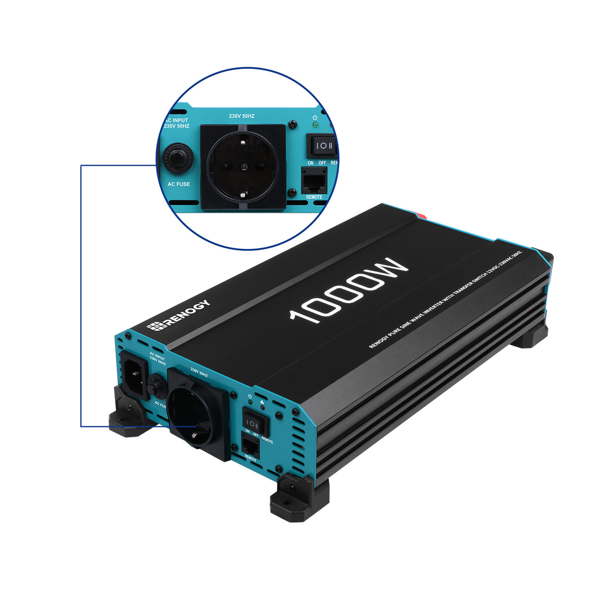 12V 1000W Inverter with UPS Function | Renogy Europe | Renogy EU