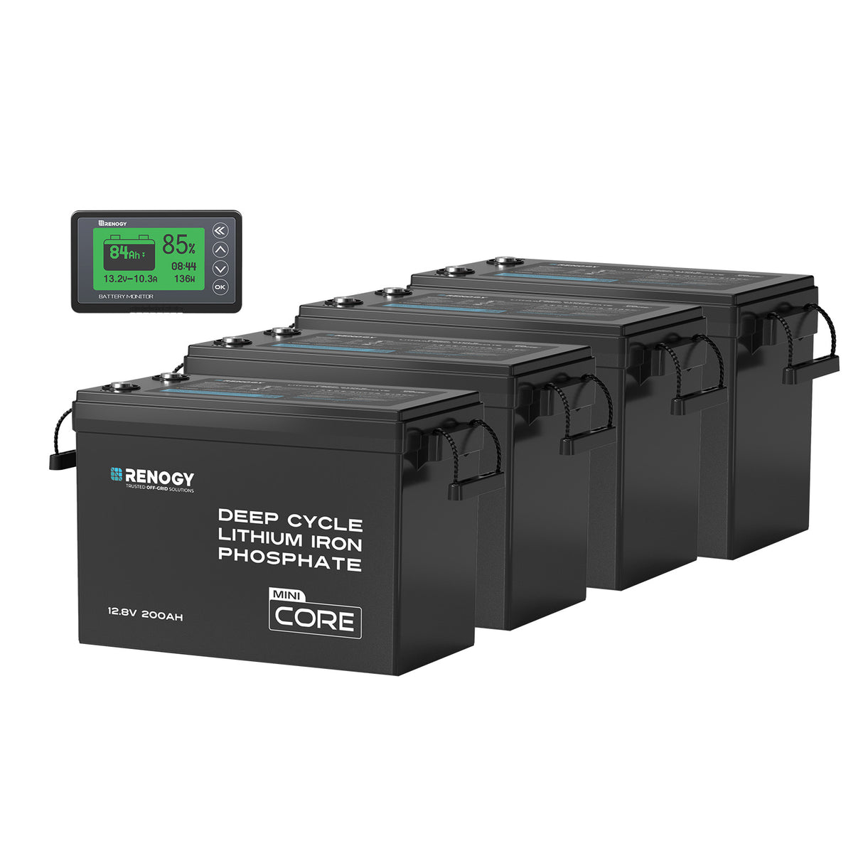 Core Mini - 12.8V 200Ah LiFePO4 Battery w/ Low-Temperature Protection