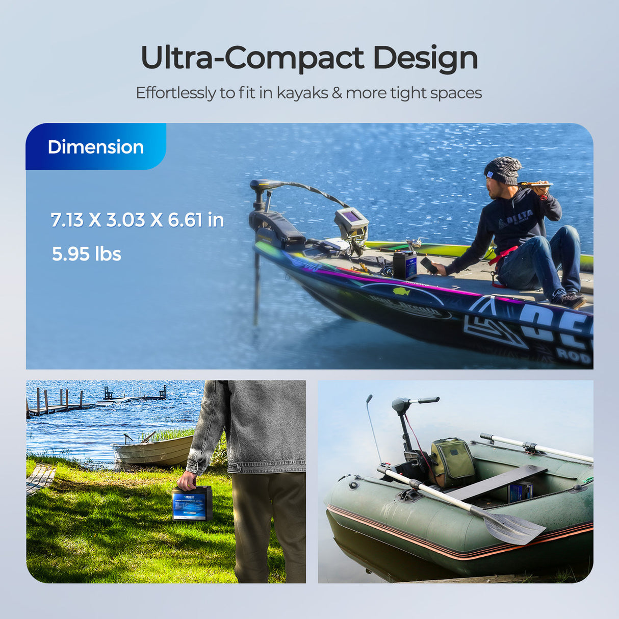 12V 20Ah Trolling Motor Lithium Iron Phosphate Battery