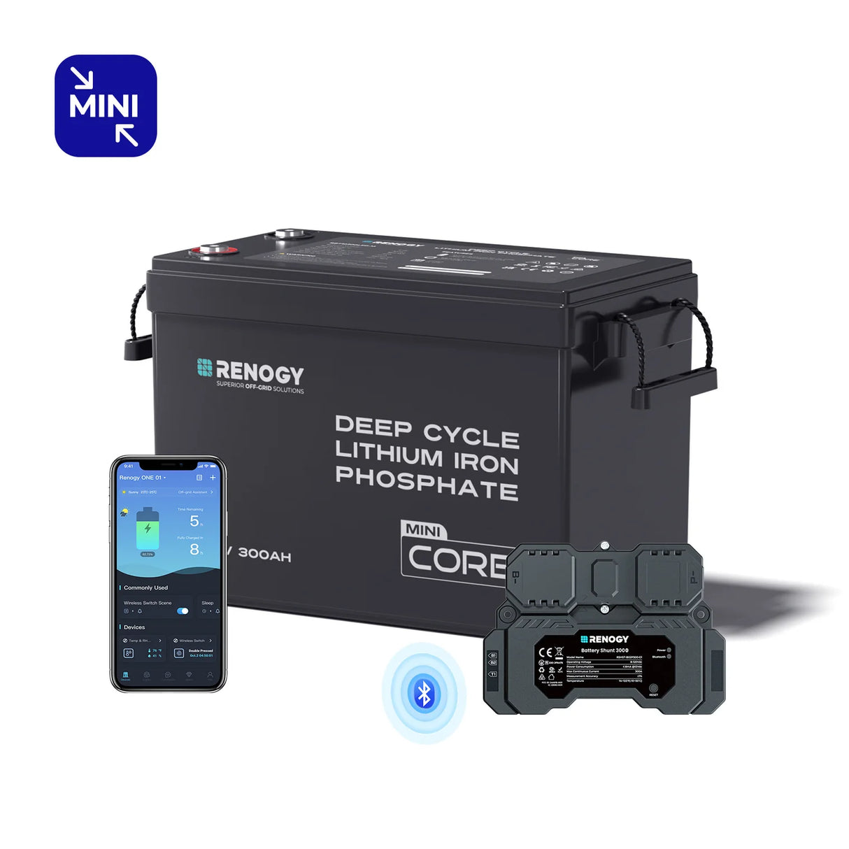 Core LiFePO4 12V Lithium Battery 300AH / 200AH / 100AH