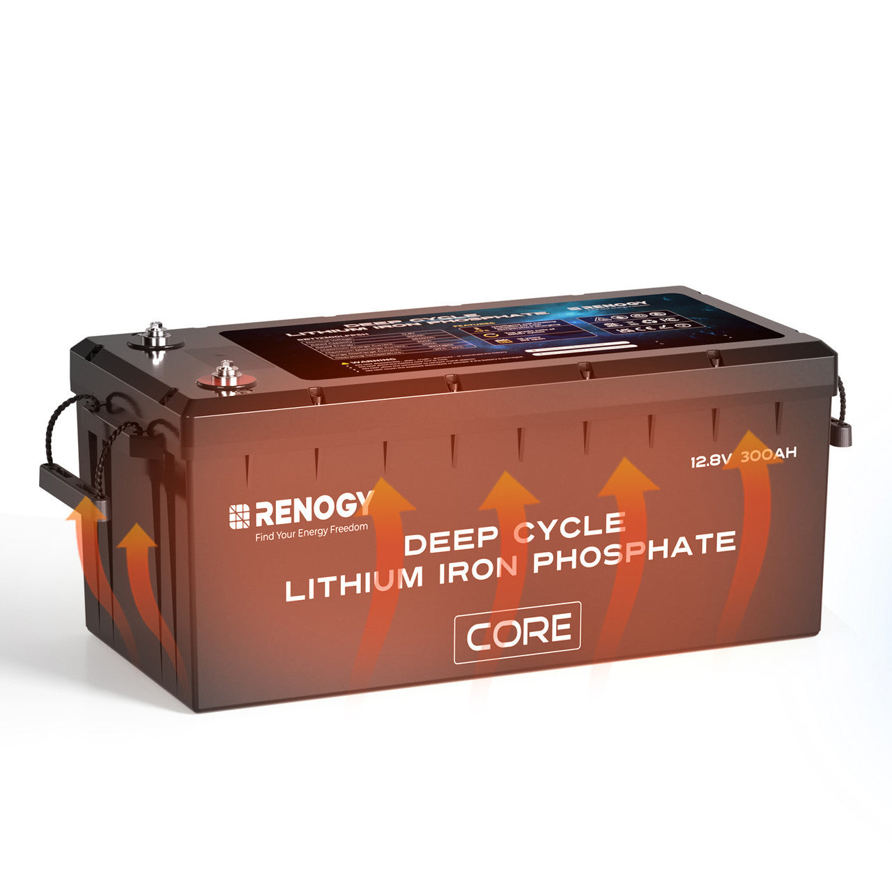 Core-12V 300Ah Deep Cycle Lithium Iron Phosphate Battery