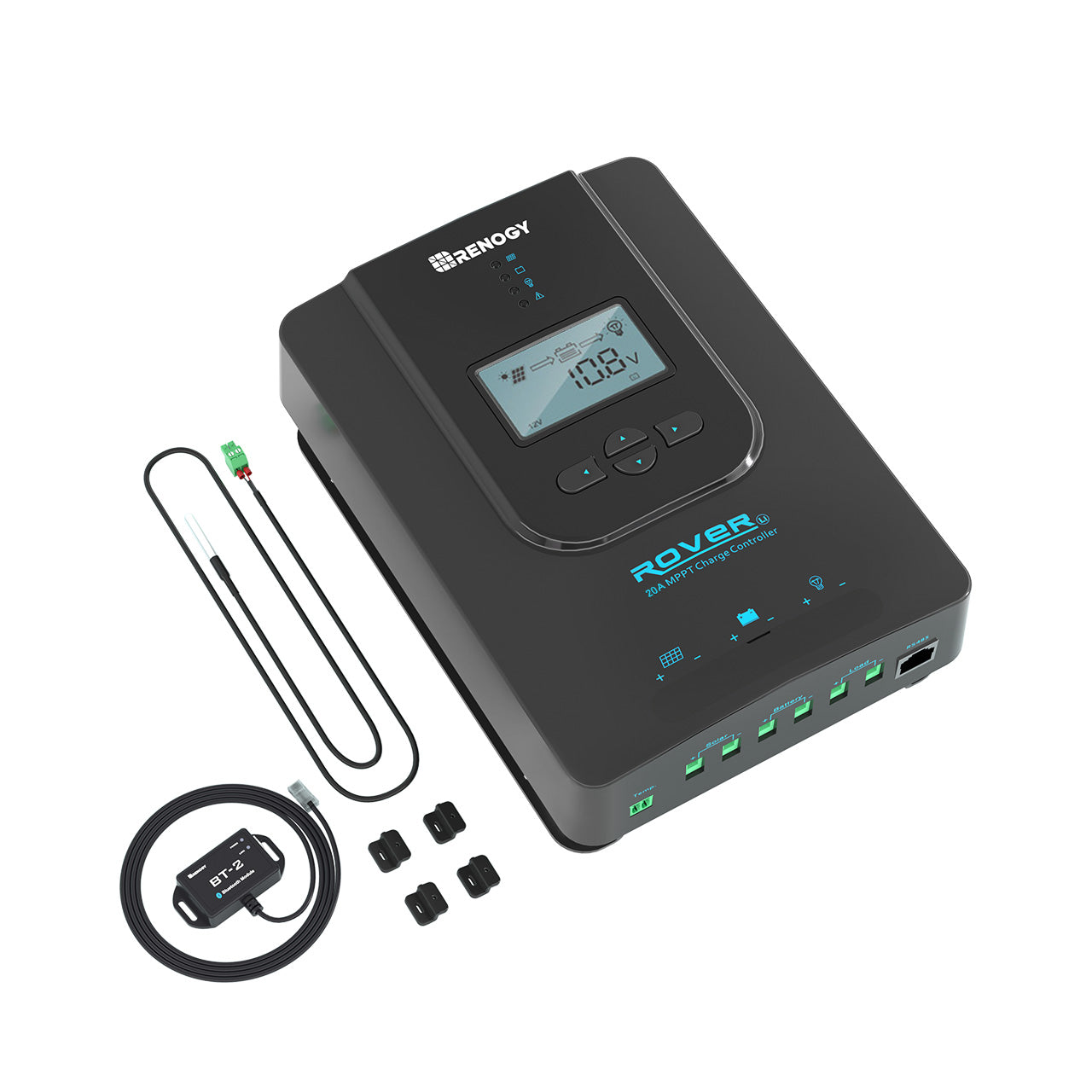 RENOGY ROVER LI 20A MPPT チャージコントローラー Rover Li 20 A MPPT Solar Charge Controller | Renogy EU