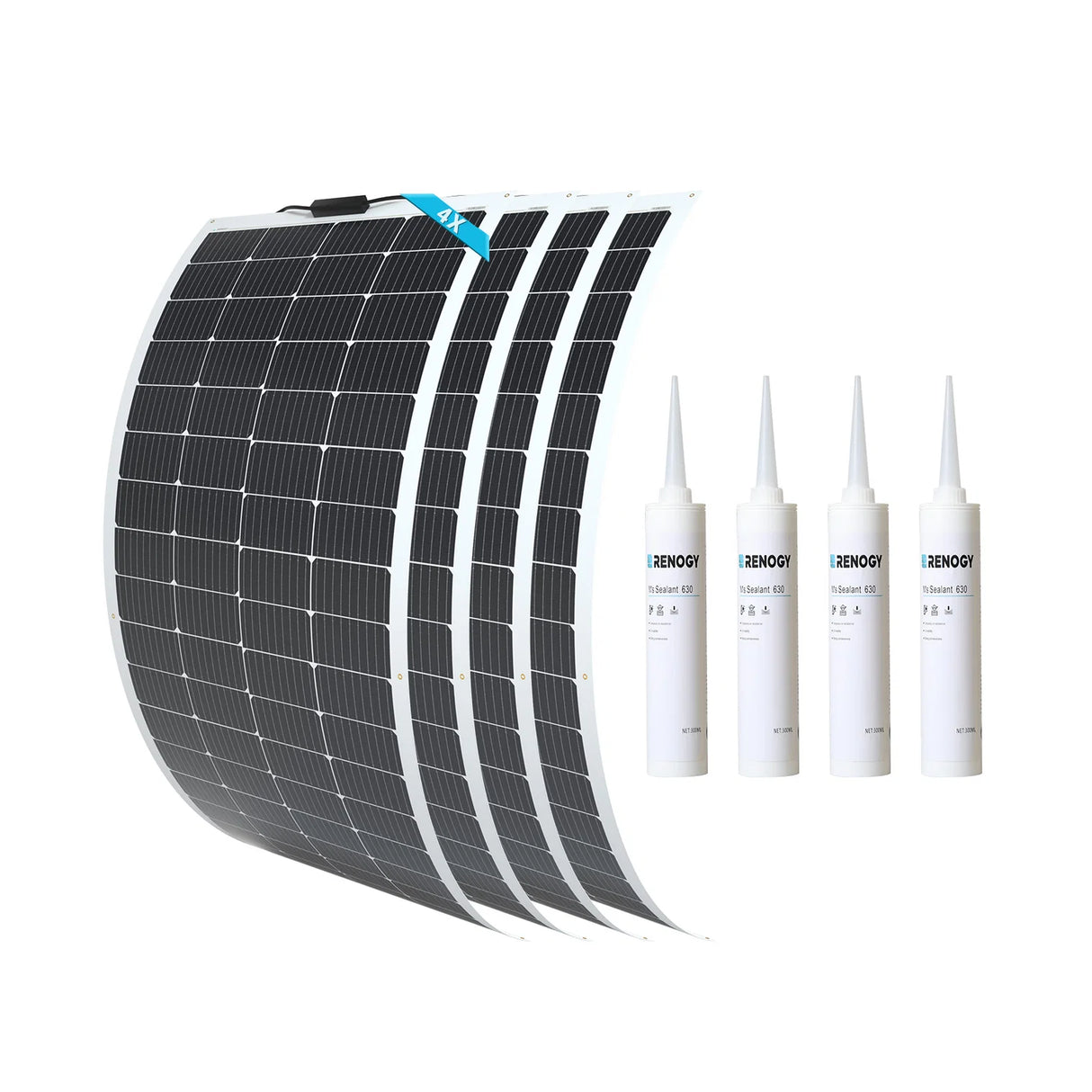 200 Watt 12 Volt Flexible Monocrystalline Solar Panel