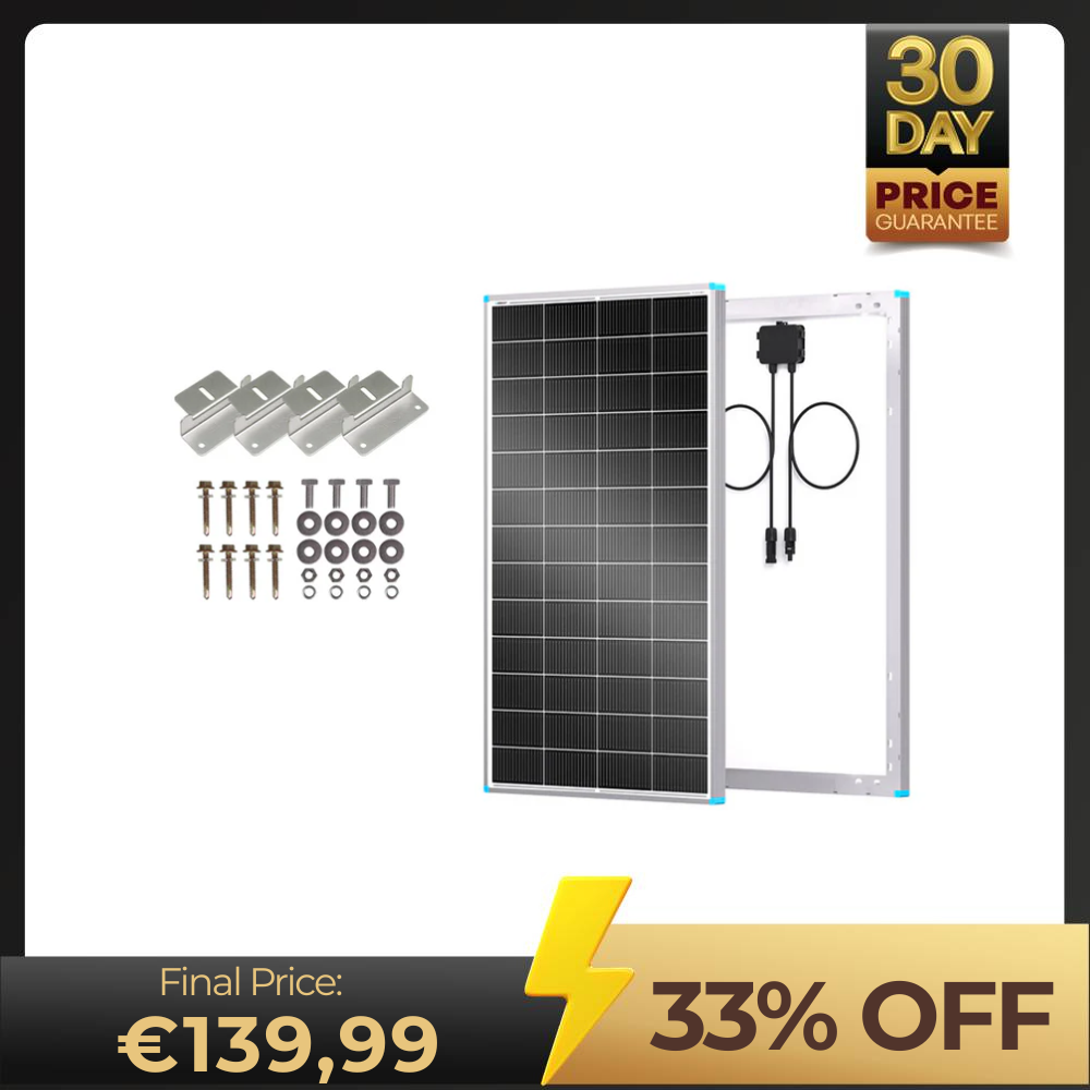 N-Type 16BB Rigid Solar Panel 200W/175W/100W