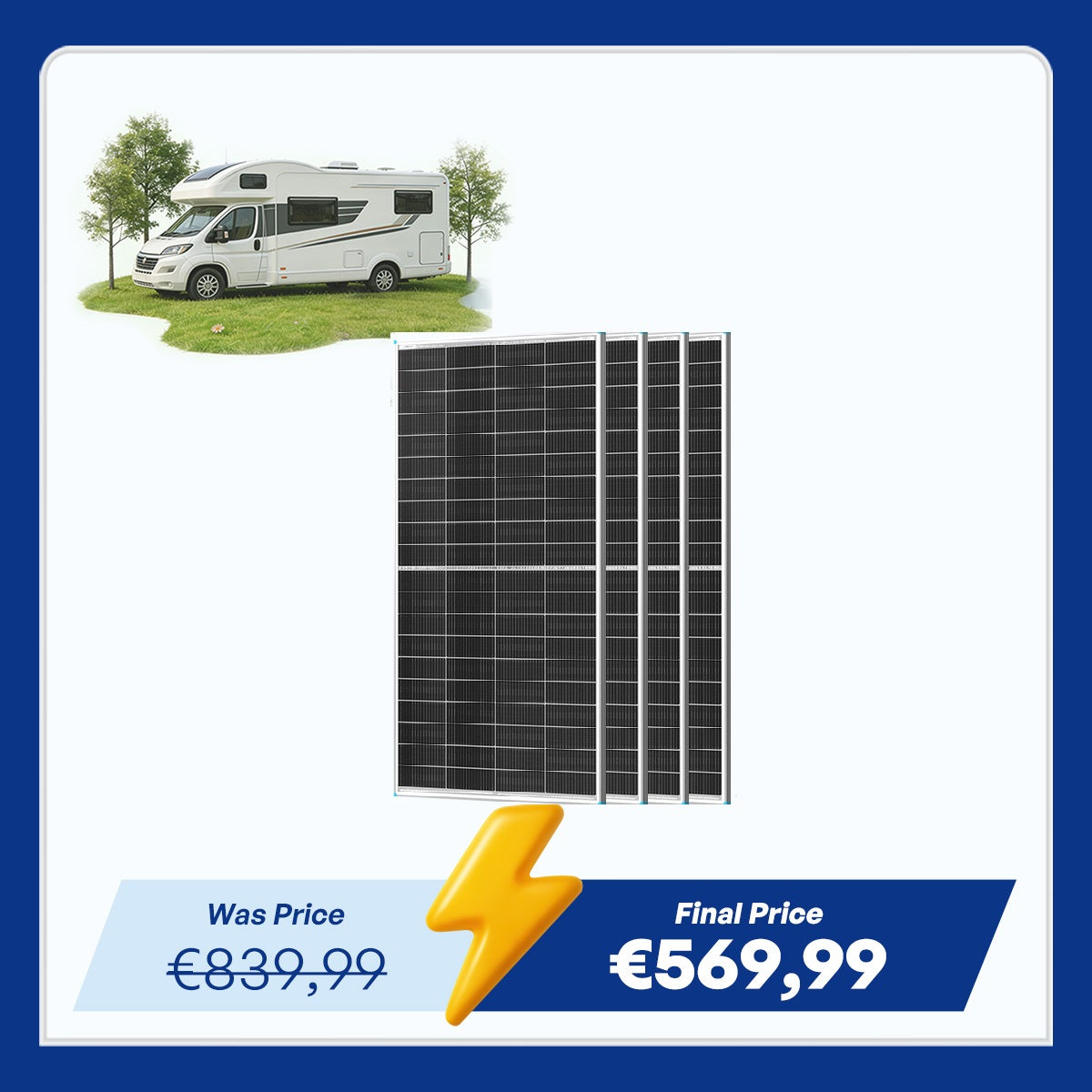200W N-Type Bifacial Solar Panel