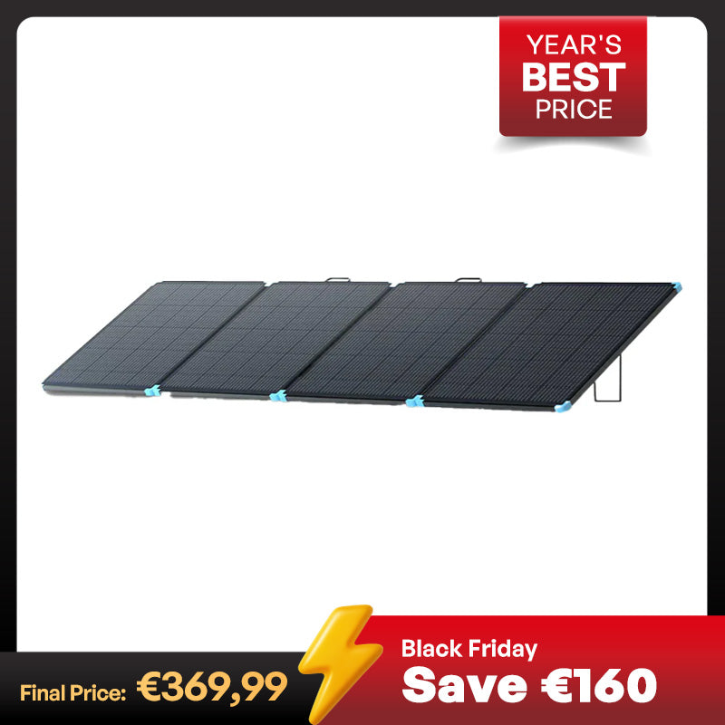 12V Portable Solar Suitcase Lightweight 400W/300W/220W/100W