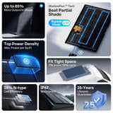 ShadowFlux 12V 200W Anti-Shading Solar Panel
