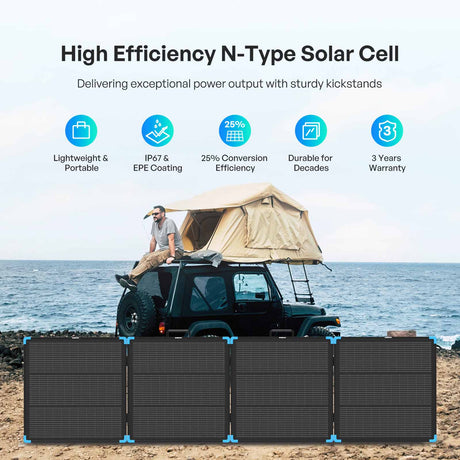 220W Lightweight Portable Solar Suitcase