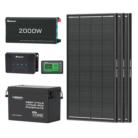 Renogy 3,84Kwh Caravan Power System