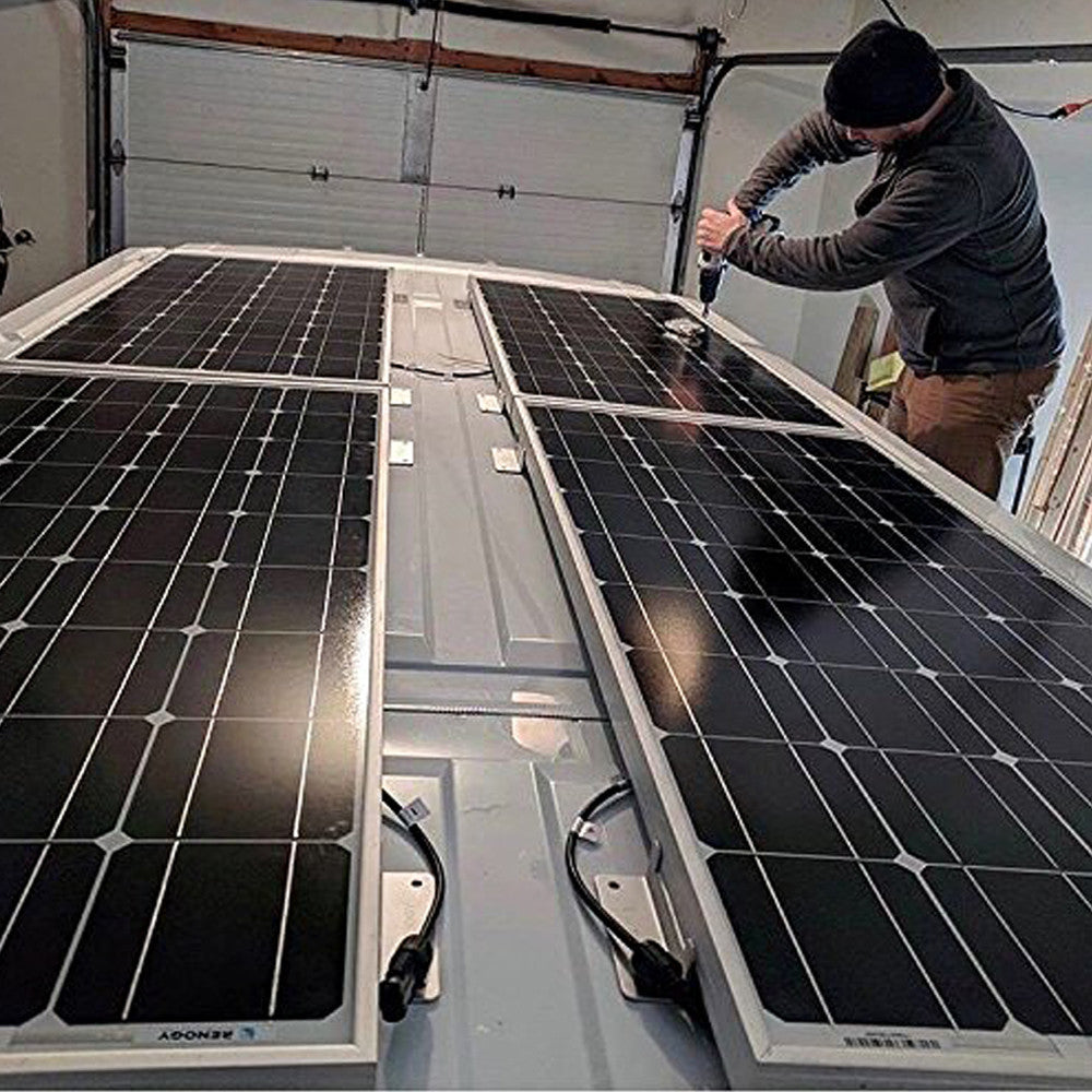 Solar Panel Mounting Z Bracket Set of 4