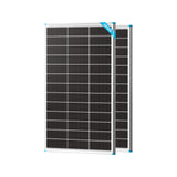 100W N-Type Bifacial Solar Panel