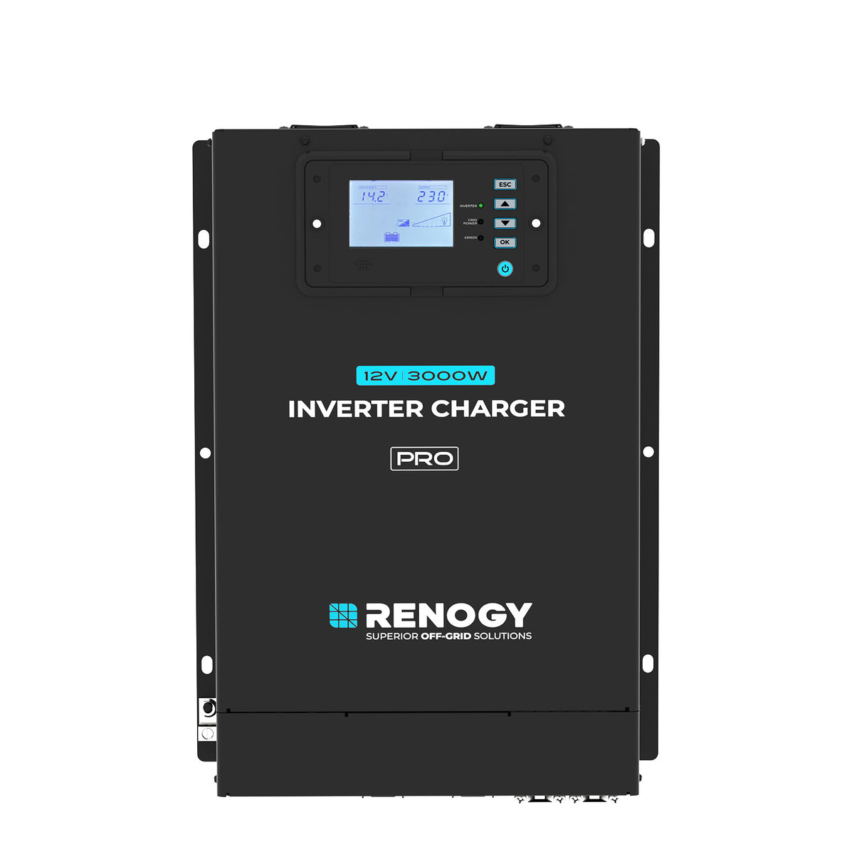 Pro 12V 3000W HF Inverter Charger