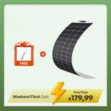 200 Watt 12 Volt Flexible Monocrystalline Solar Panel