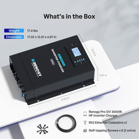 Pro 12V 3000W HF Inverter Charger