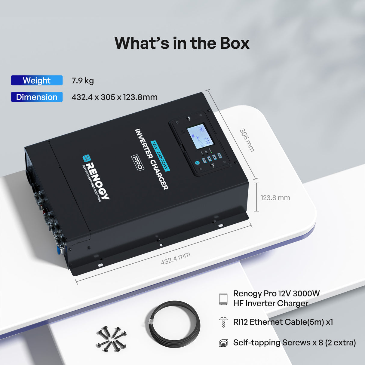 Pro 12V 3000W HF Inverter Charger