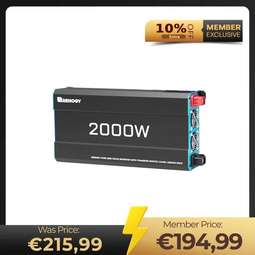 12V Inverter pure sine wave 3000W / 2000W / 1000W