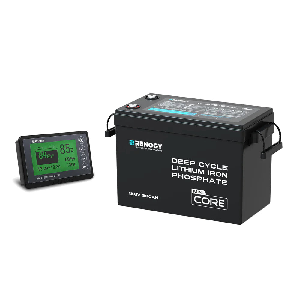 Core Mini - 12.8V 200Ah LiFePO4 Battery w/ Low-Temperature Protection