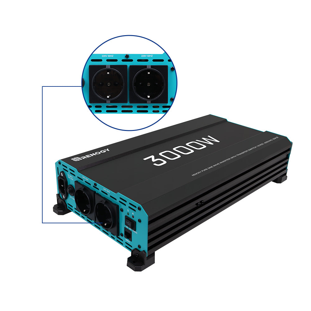 12V Inverter pure sine wave 3000W / 2000W / 1000W
