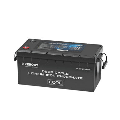 Core Basic 12V 200Ah Lithium Battery LiFePO4 with 5000 Deep Cycles