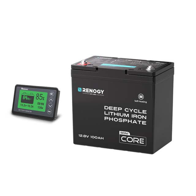DuoHeat Tech - Core Mini 12V 100Ah Lithium Iron Phosphate Battery
