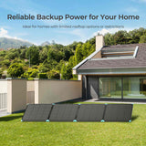 2Kwh Portable Home Backup System 400W Portable Solar Panel 12V 200Ah PRO Lithium Battery 2000W pure sine wave invterter