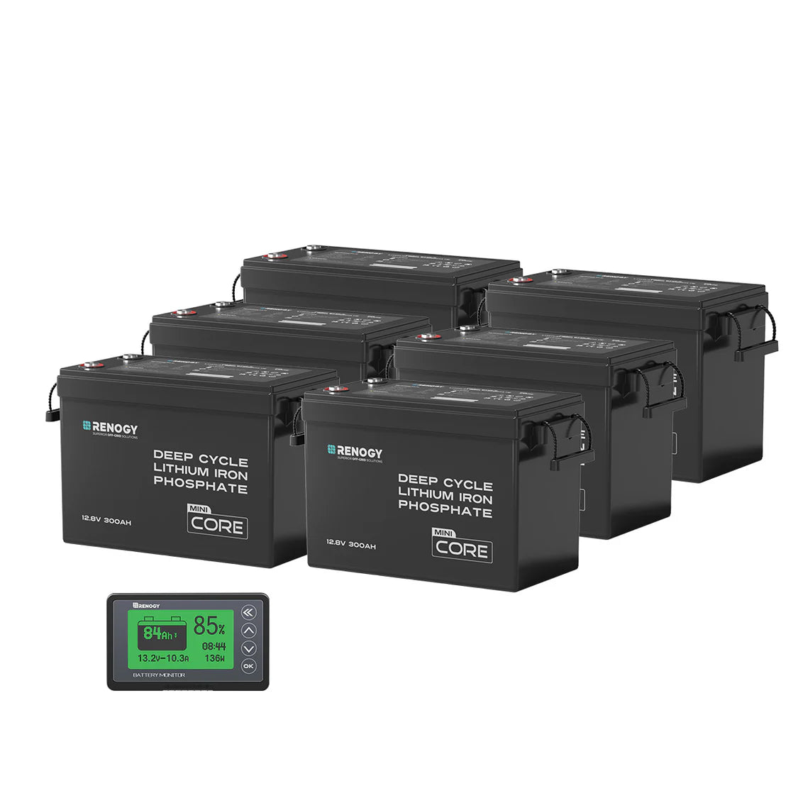 Core Mini - 12V 300Ah LiFePO4 Battery w/ Low-Temperature Protection