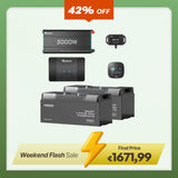 5,12Kwh Caravan Power System | 3000W inverter, 50A Battery Charger