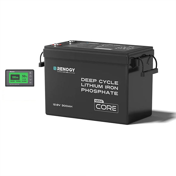 Core Mini - 12V 300Ah LiFePO4 Battery w/ Low-Temperature Protection