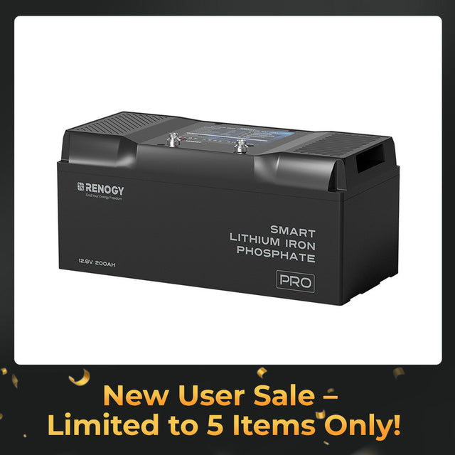 12V 200Ah Pro Smart Lithium Iron Phosphate Battery