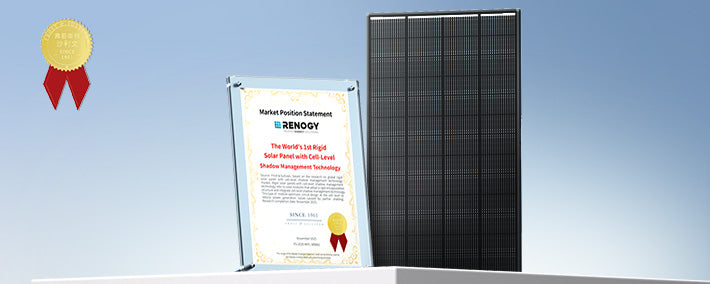 Renogy ShadowFlux Recognized by Frost & Sullivan