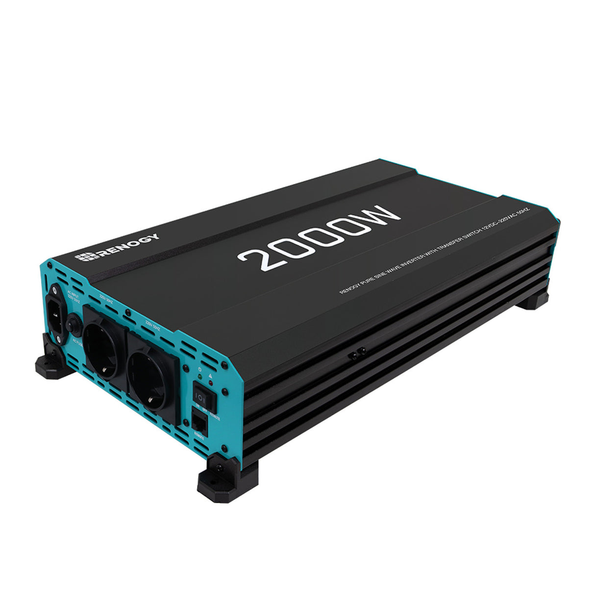 2.56kWh Caravan Power System | 2000W Inverter, 200Ah Lithium Battery