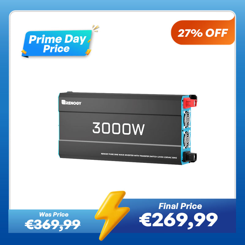 12V 3000W Inverter Pure Sine Wave