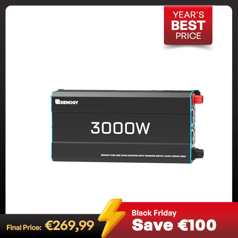 12V Inverter pure sine wave 3000W / 2000W / 1000W