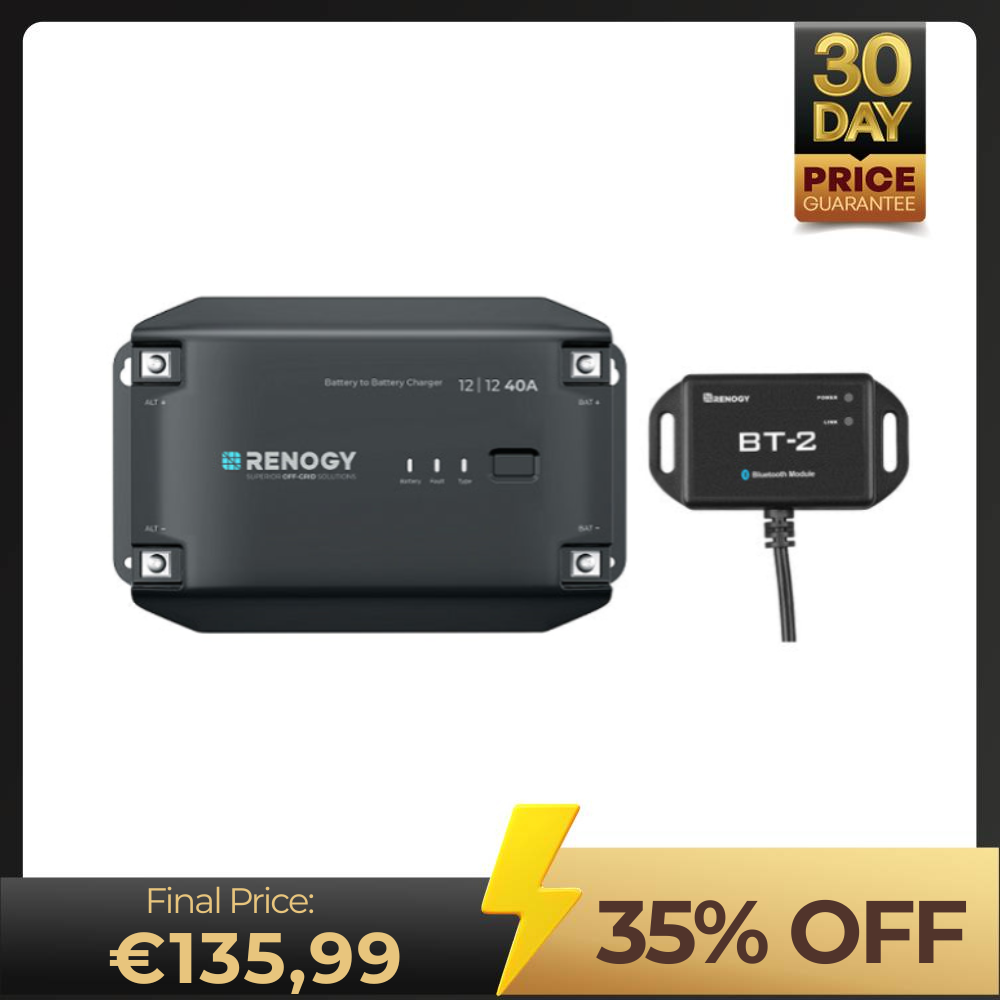 12V DC-DC Battery Charger 40A / 20A