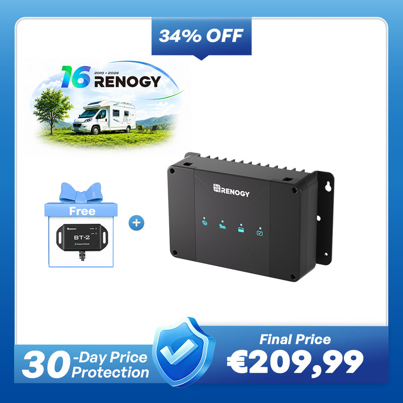 12V 50A DC-DC Battery Charger with MPPT