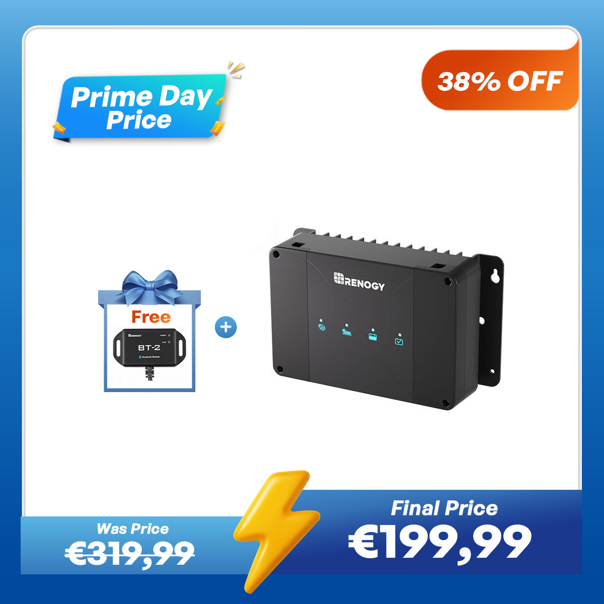 12V 50A MPPT DC-DC Battery Charger | Renogy EU