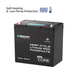 DuoHeat Tech - Core Mini 12V 100Ah Lithium Iron Phosphate Battery