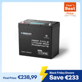 DuoHeat Tech - Core Mini 12V 100Ah Lithium Iron Phosphate Battery